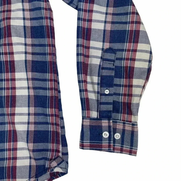 Weatherproof Vintage Burnout Patriot Men’s Flannel - Picture 2 of 10